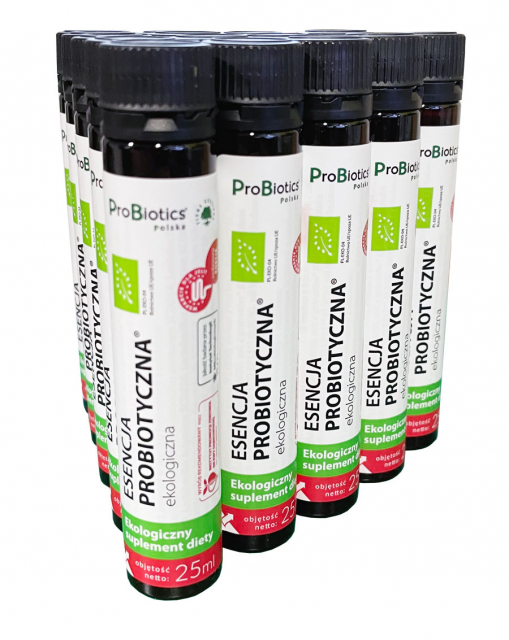 ESENCJA PROBIOTYCZNA - 25 ml (pakiet 15 szt.) ESENCJA PROBIOTYCZNA - 25 ml (pakiet 15 szt.)