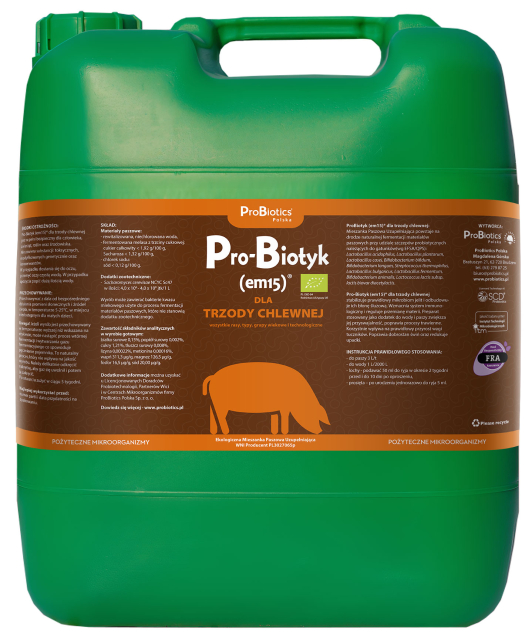 Pro-Biotyk (em15) dla trzody - 20L Pro-Biotyk (em15) dla trzody - 20L